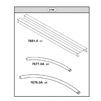 2144 Crossbar Set Between...