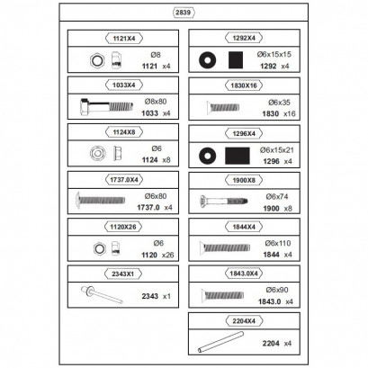 2839 Assembly Pack -...