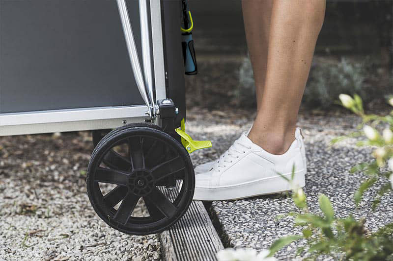 Oversize double wheels