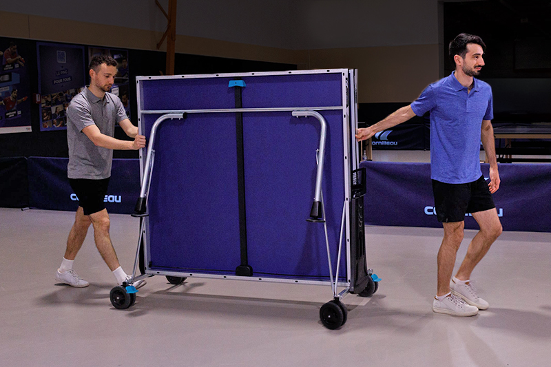 Mobility of the Cornilleau 300 Indoor Table