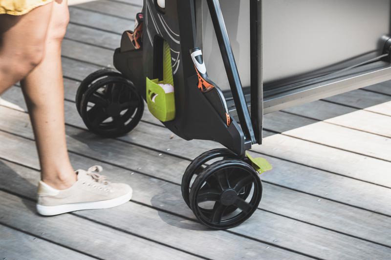 Oversize double wheels cornilleau